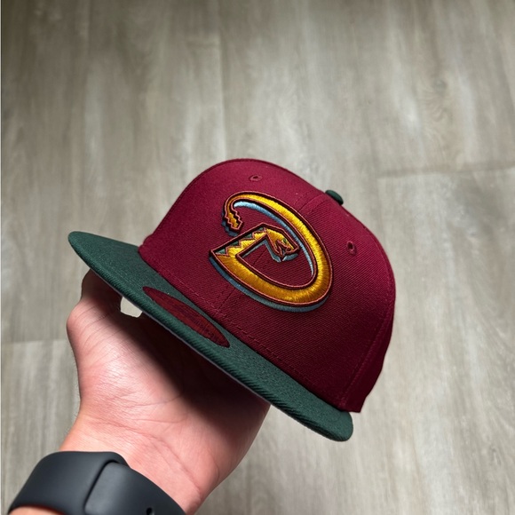 PARA MI GENTE ARIZONA DIAMONDBACKS INAUGURAL PATCH D HAT Size 7 1/4 IN HAND!